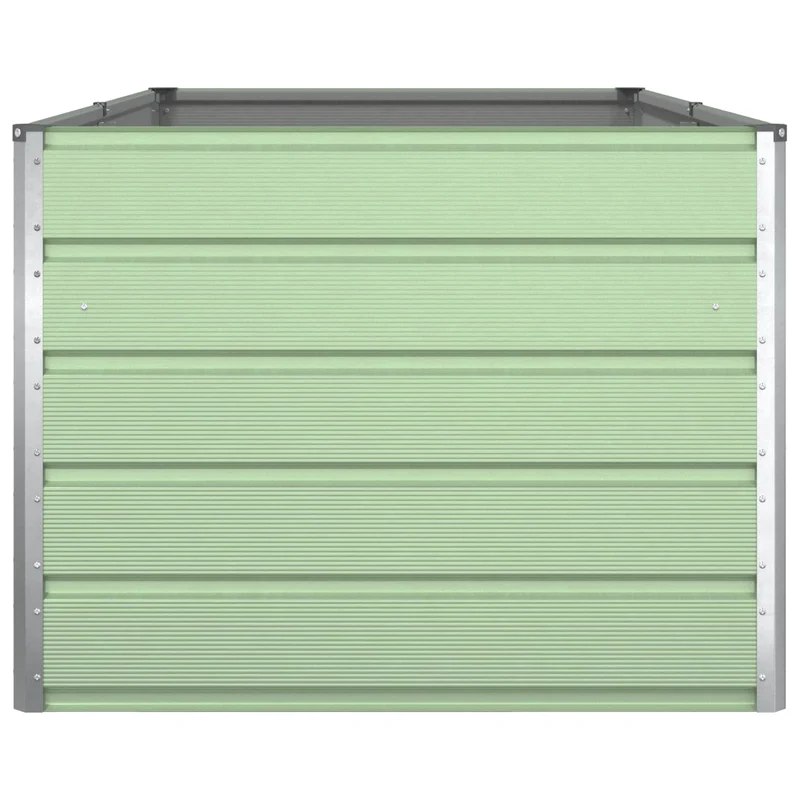 Jardinera Verde Pastel 195 X 100 X 75 Cm Acero Galvanizado
