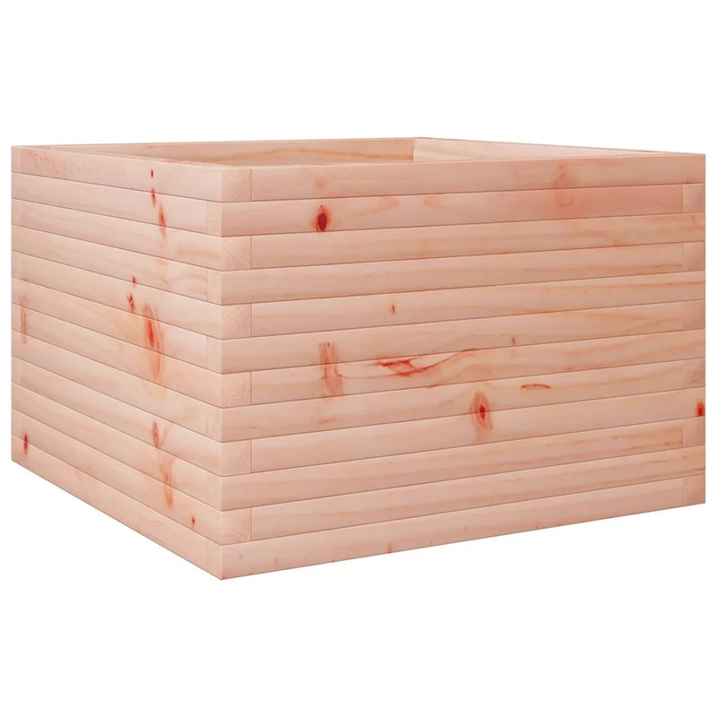 Jardinera Madera Maciza De Abeto Douglas 70x70x45,5 Cm