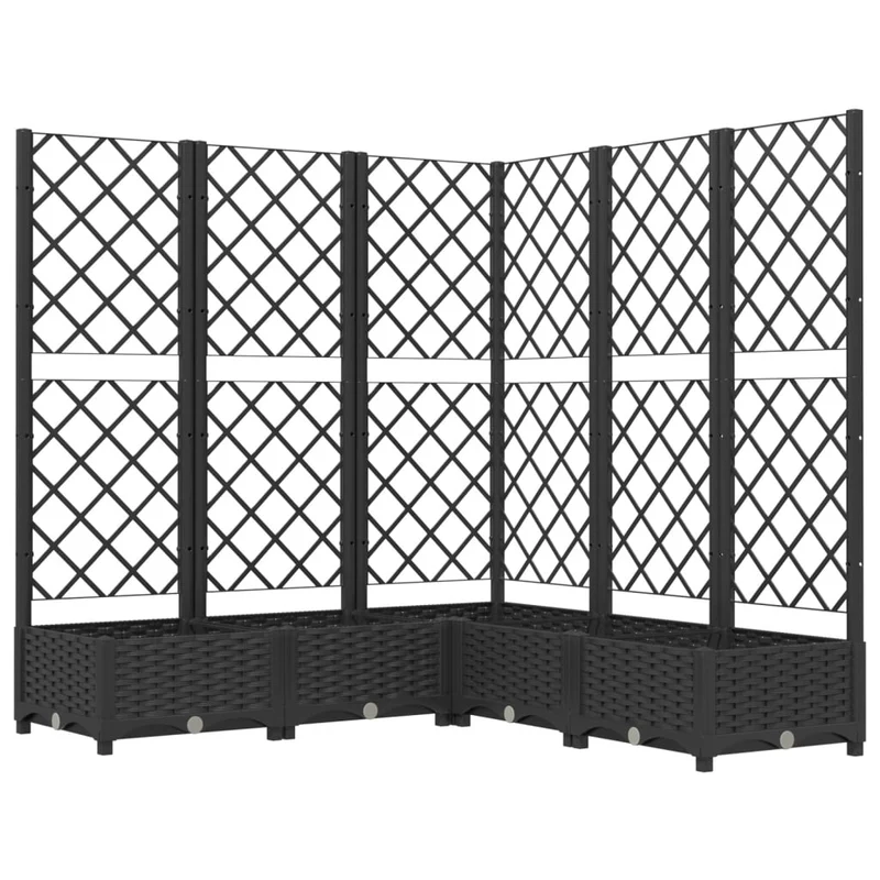 Jardín Negro 120 X 120 X 121,5 Cm