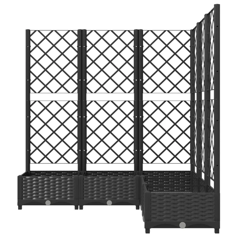 Jardín Negro 120 X 120 X 121,5 Cm