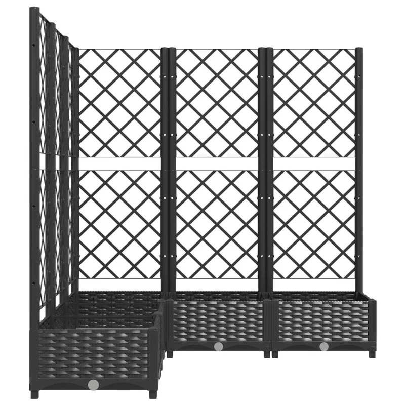 Jardín Negro 120 X 120 X 121,5 Cm