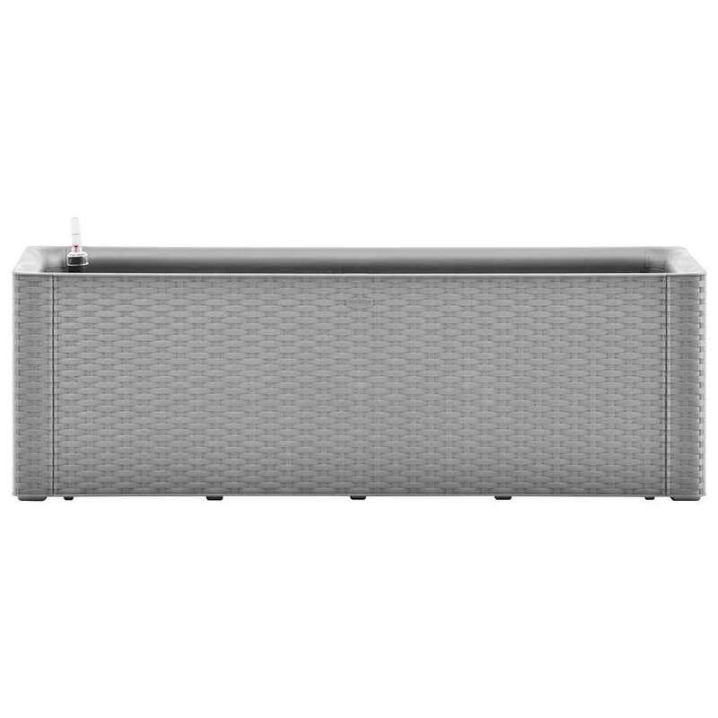 Arriate Con Sistema De Riego Automático Gris 100x43x33 Cm