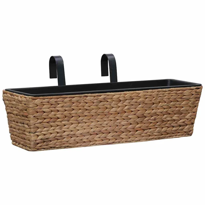 Conjunto De Jardineras 2 Unidades Jacinto De Agua