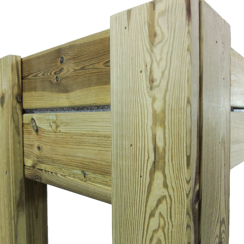 Mesa De Cultivo Hana Profunda 20cm Vidahuerto 80x40x80 Cm.