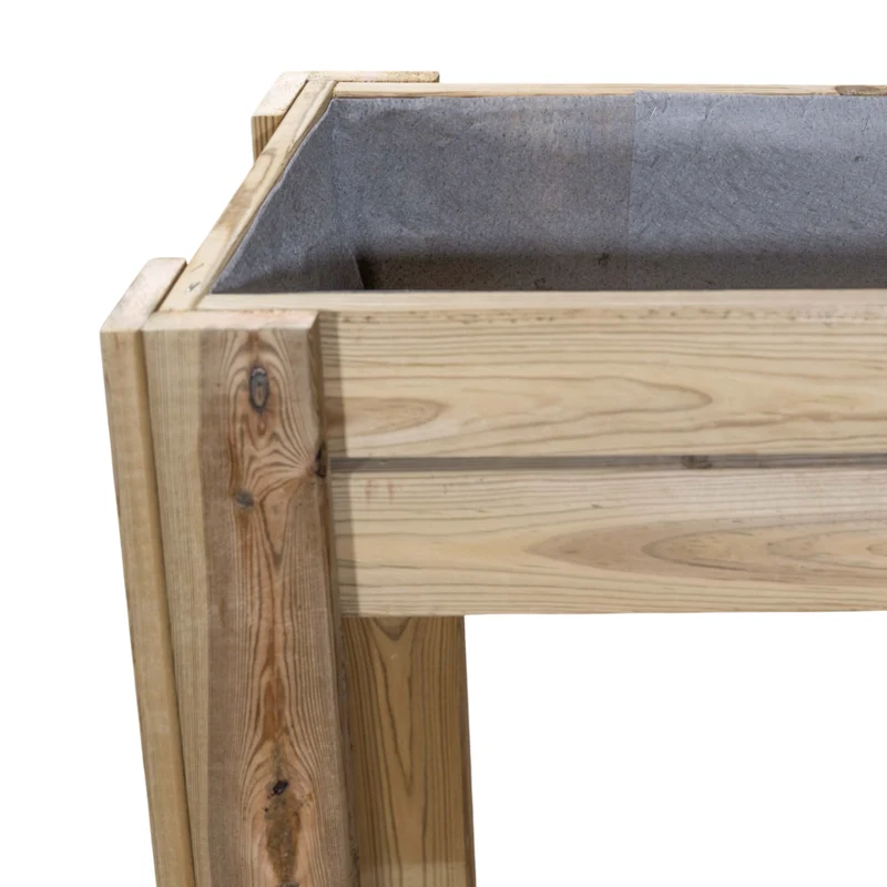 Mesa De Cultivo Hana Profunda 20cm Vidahuerto 80x40x80 Cm.