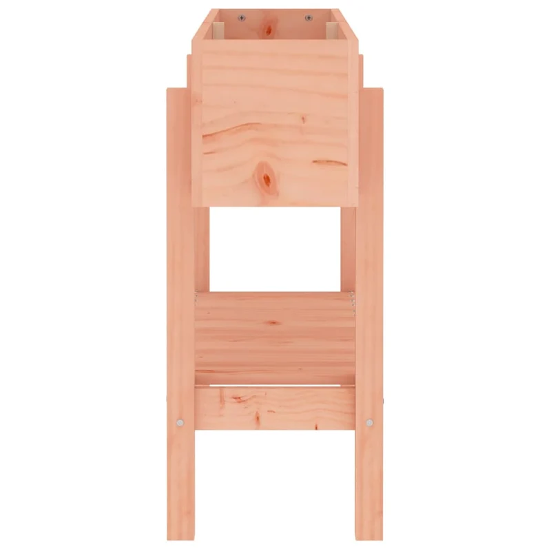 Arriate Elevado Jardín Madera Maciza Abeto Douglas 101x30x69 Cm