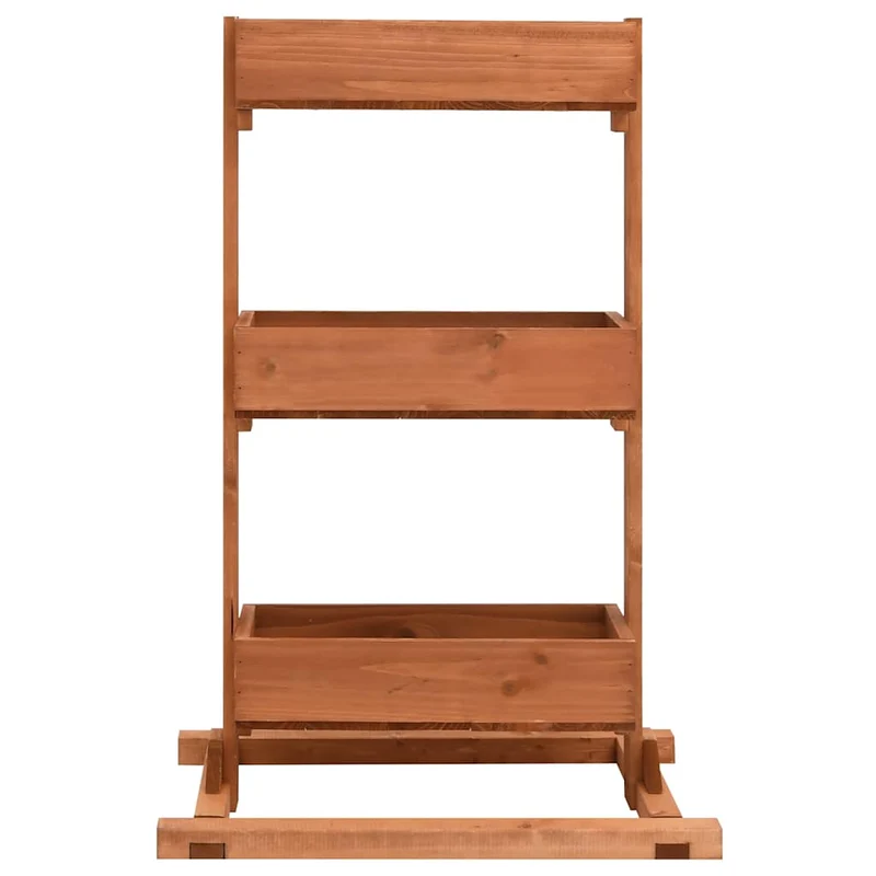 Jardinera De Madera De Abeto 52x30x78 Cm