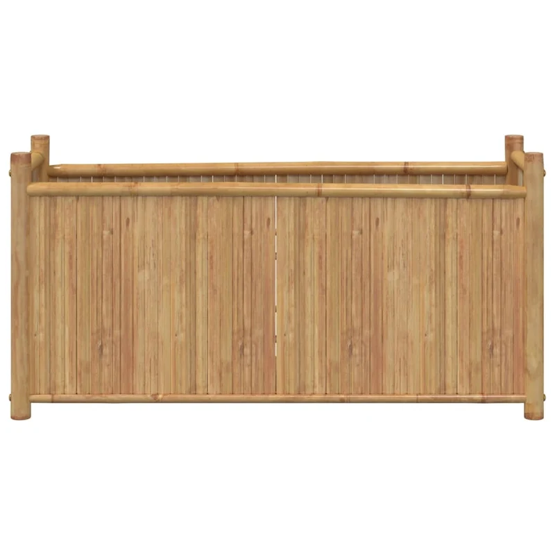 Jardinera De Bambú 100x30x50 Cm