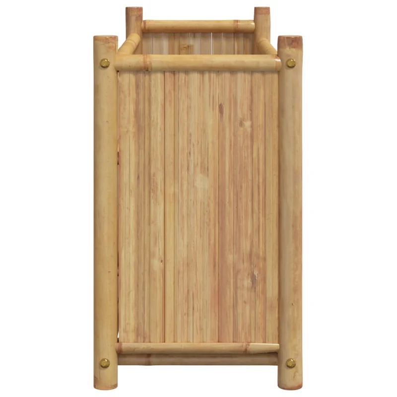 Jardinera De Bambú 100x30x50 Cm