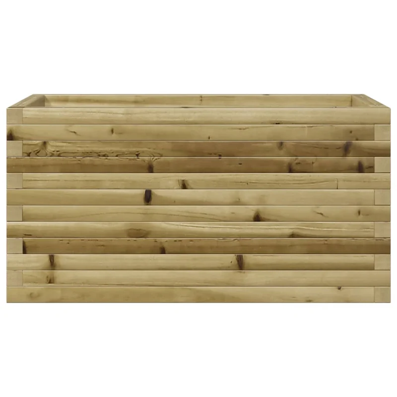 Jardinera Madera De Pino Impregnada 90x40x45,5 Cm