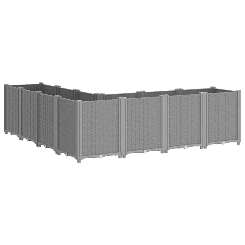 Jardinera Pp Gris Claro 160x160x53 Cm