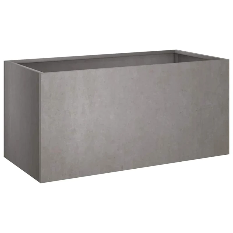 Jardinera De Acero Corten 62x30x29 Cm