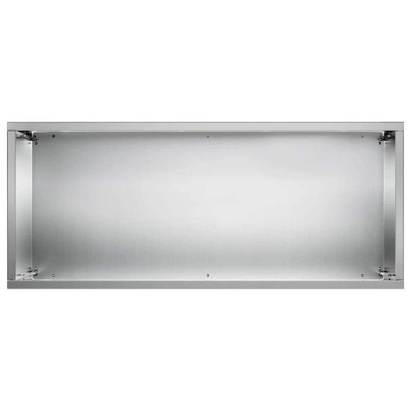 Macetero De Jardín Plateado 50 X 20 X 40 Cm Acero Galvanizado