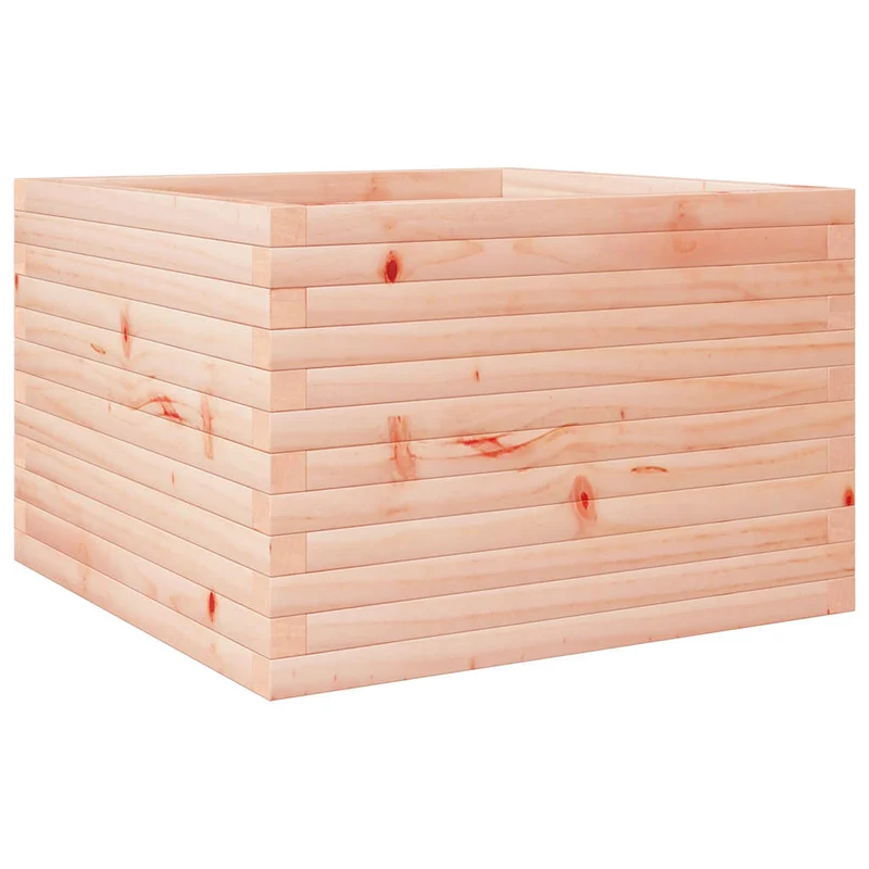 Jardinera Madera Maciza De Abeto Douglas 70x70x46 Cm