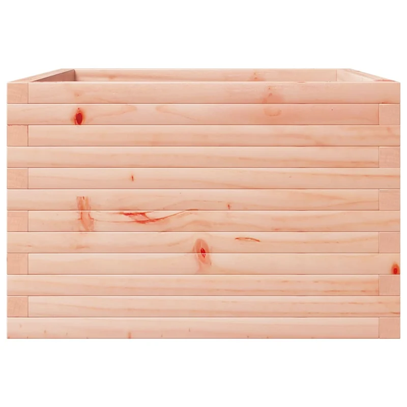 Jardinera Madera Maciza De Abeto Douglas 70x70x46 Cm