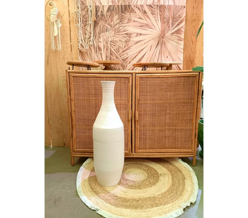 Ánfora Decorativa De 80cm