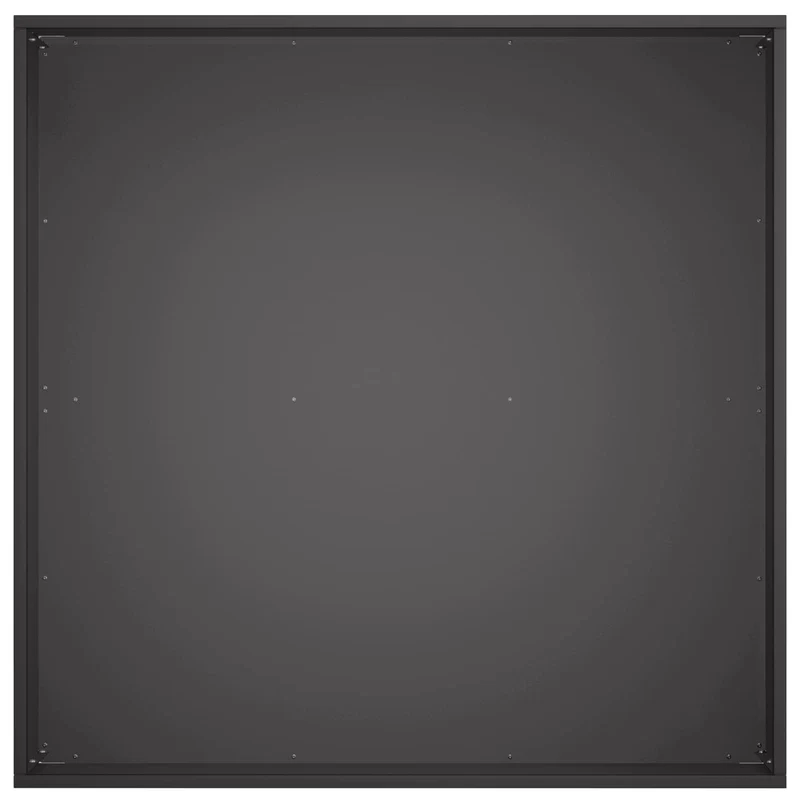 Macetero De Jardín 2 Uds. Negro 40 X 40 X 20 Cm