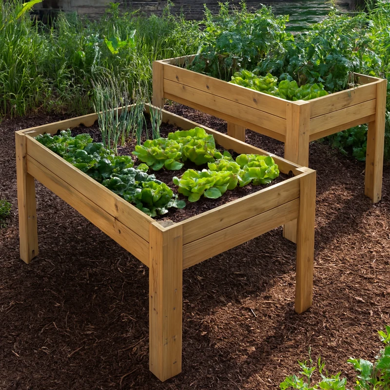 Mesa De Cultivo Hana Profunda 20cm Vidahuerto 120x80x80 Cm.
