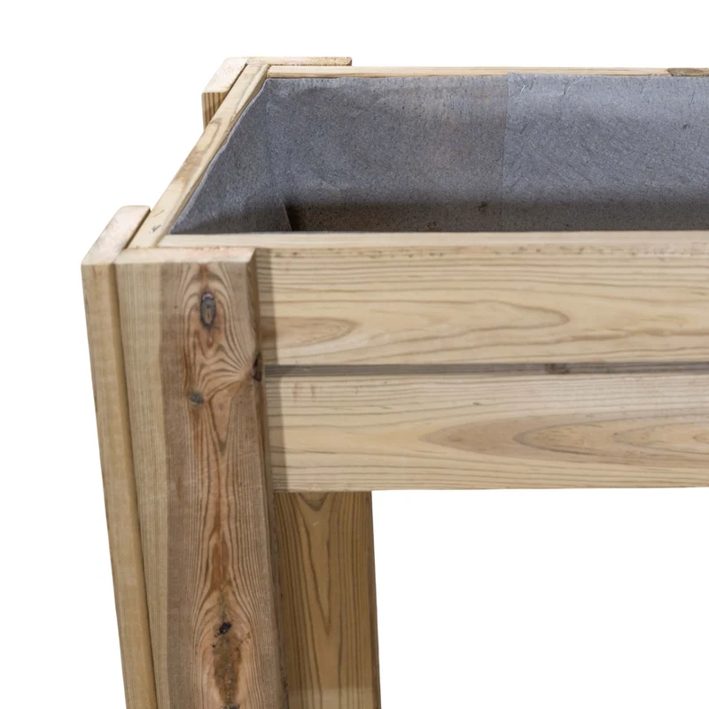 Mesa De Cultivo Hana Profunda 20cm Vidahuerto 120x80x80 Cm.