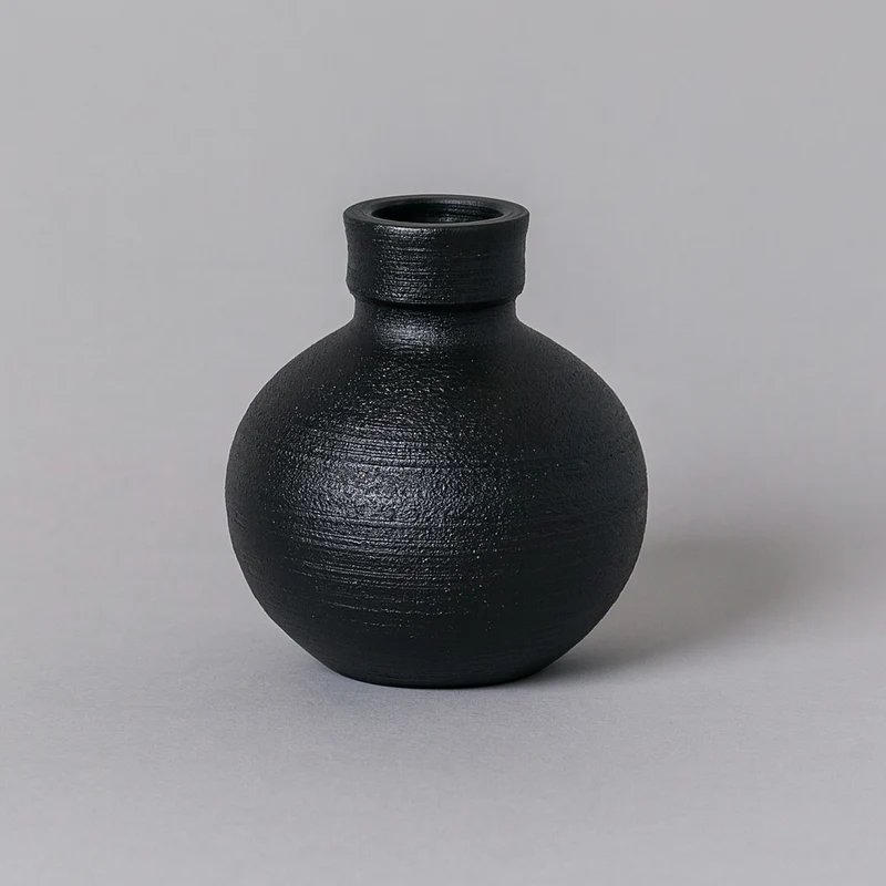 Portavelas Modelo Nº4 Negro