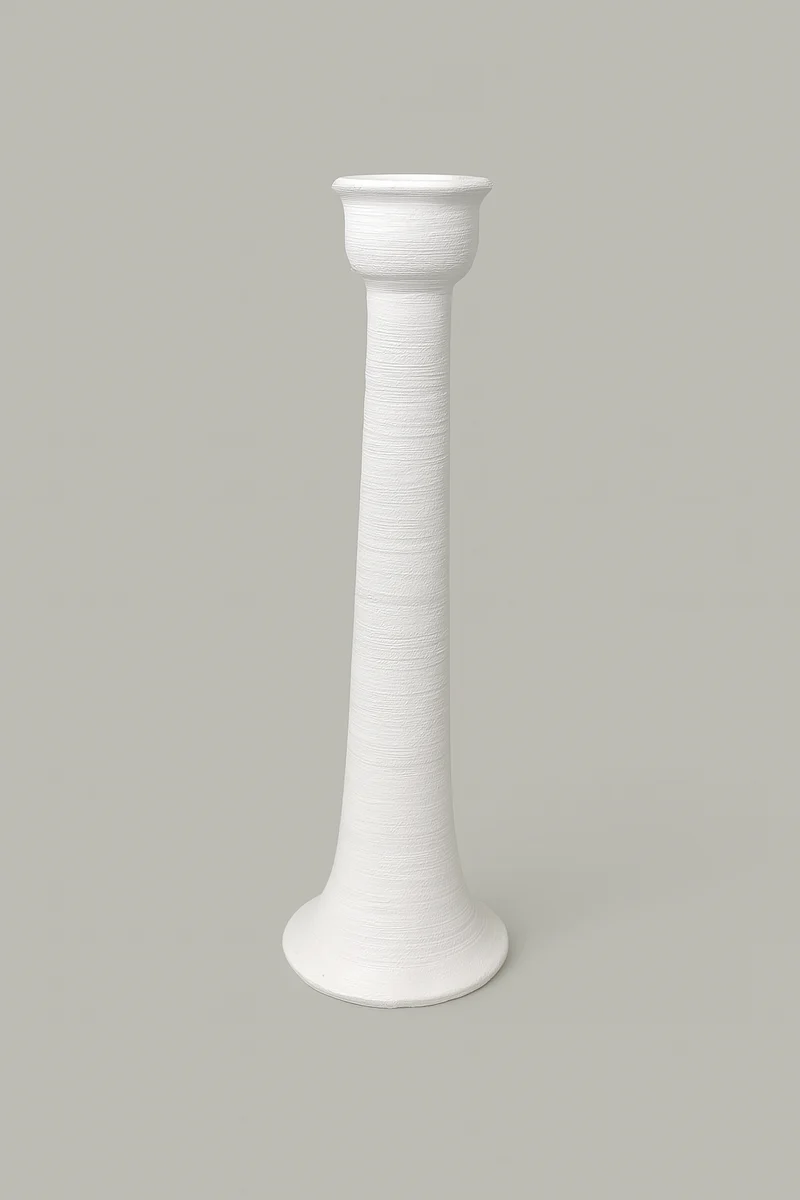 Portavelas Modelo Nº5 Blanco