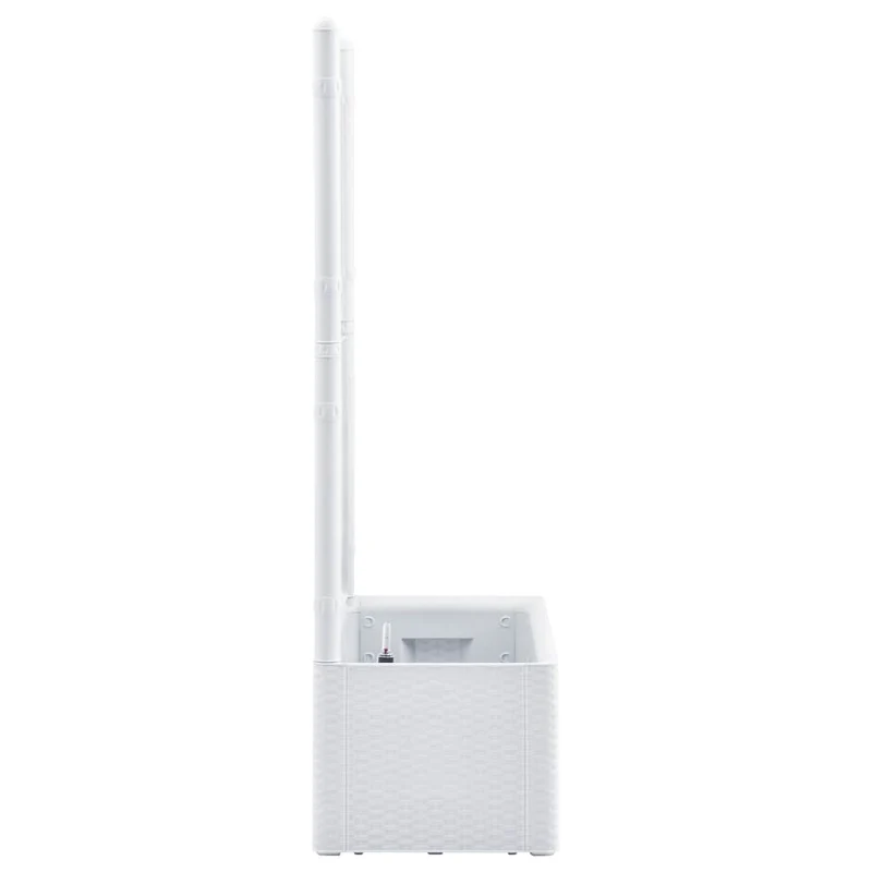 Arriate Con Enrejado Y Sistema De Riego Automático Blanco