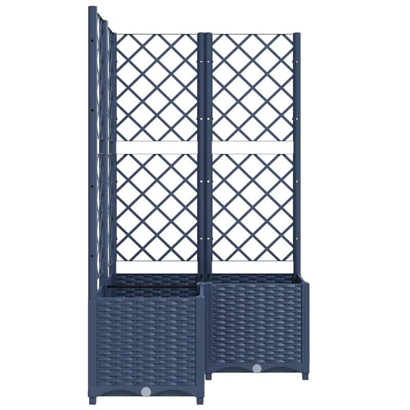 Jardín Gris Azulado 80 X 80 X 136 Cm