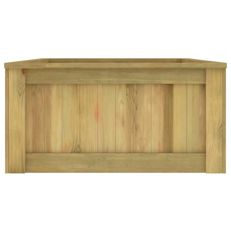 Arriate De Madera De Pino Impregnada 196x100x50 Cm