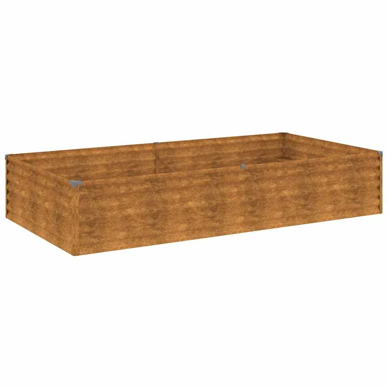 Jardinera Acero Corten 195x100x36 Cm