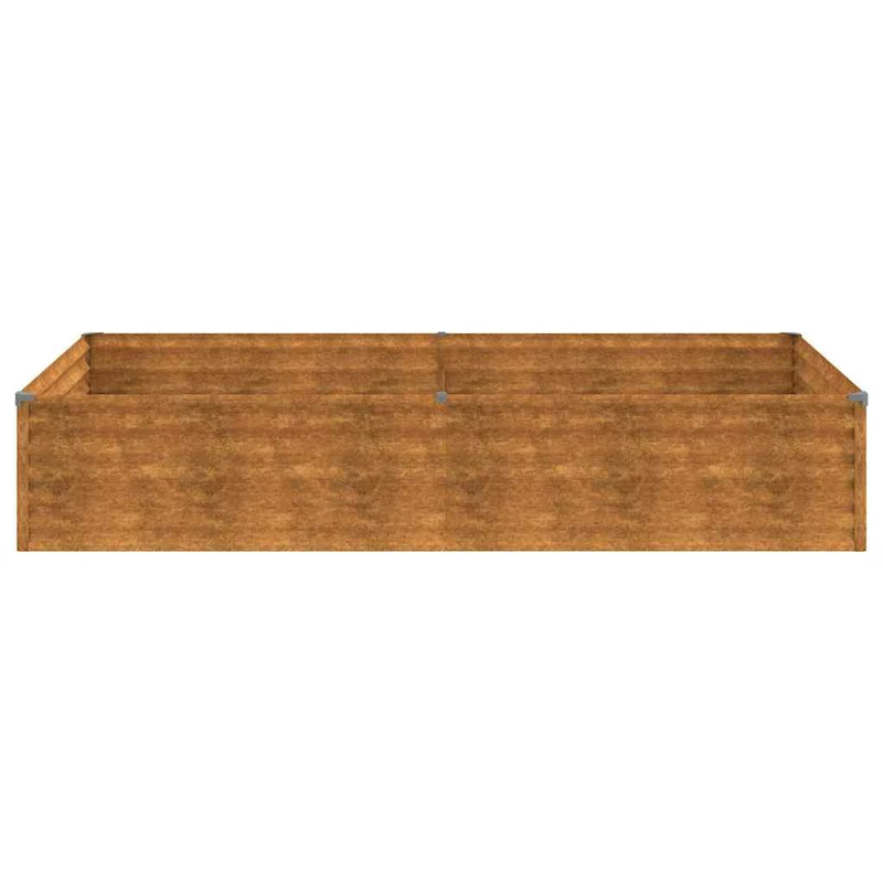 Jardinera Acero Corten 195x100x36 Cm