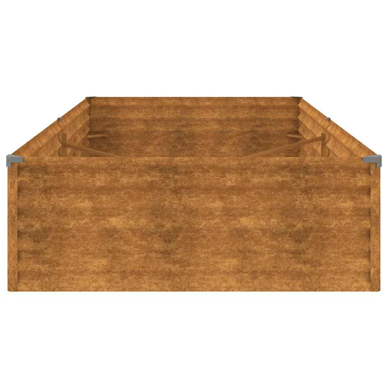 Jardinera Acero Corten 195x100x36 Cm