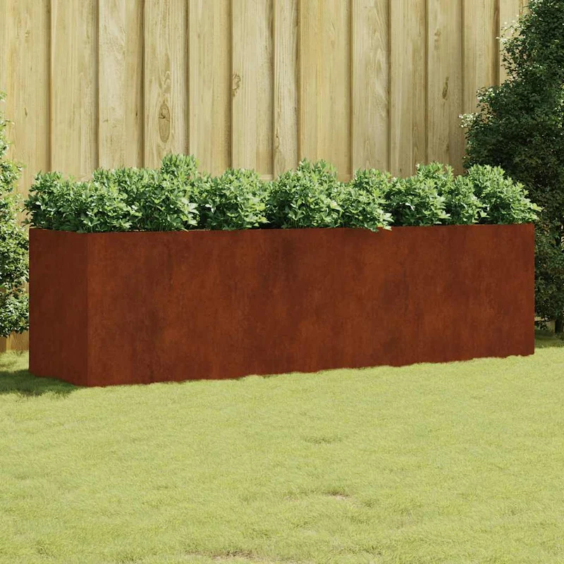 Jardinera Acero Corten 280x80x80 Cm