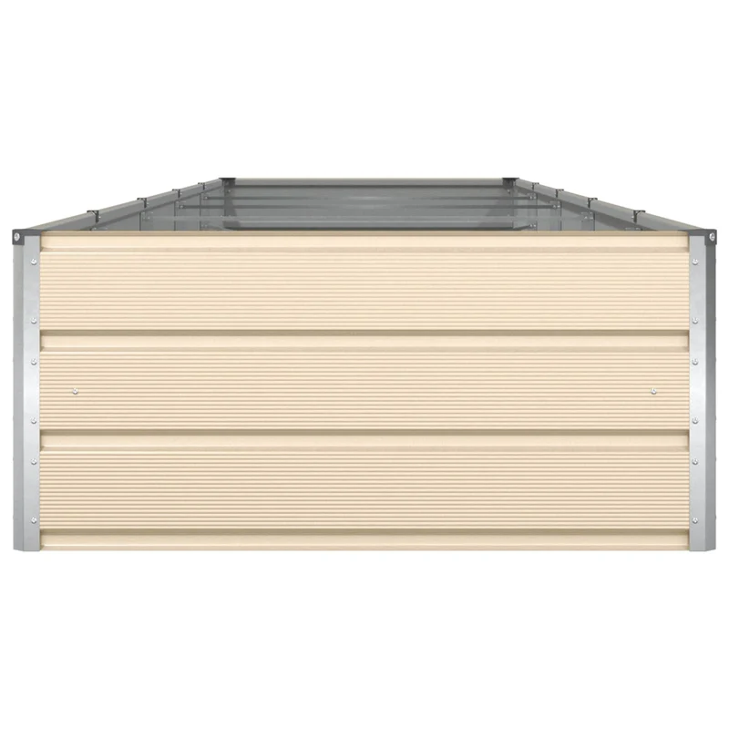 Jardinera Marfil 480 X 100 X 45 Cm Acero Galvanizado