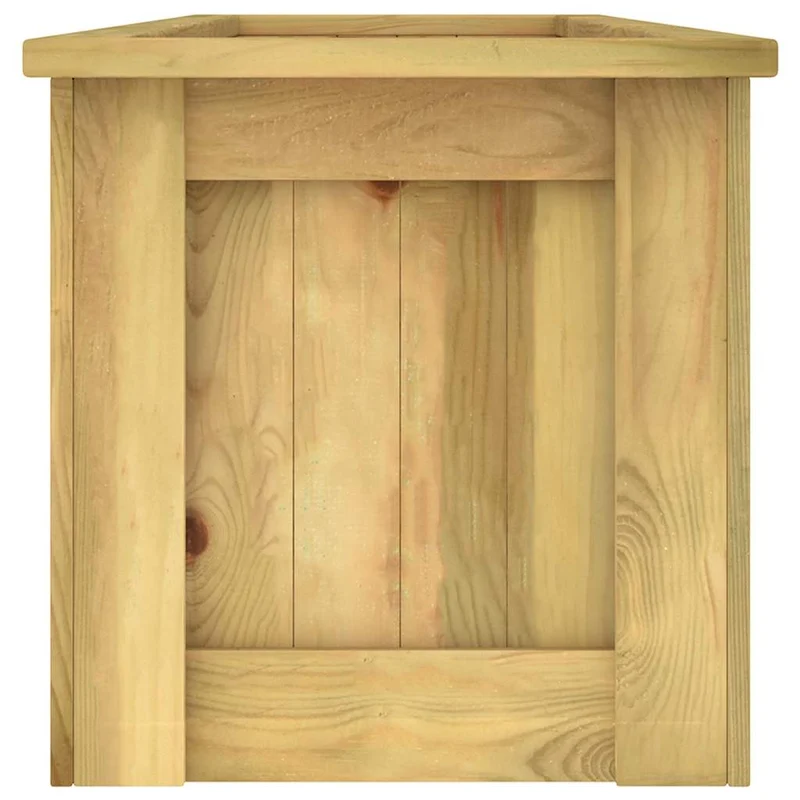 Arriate De Madera De Pino Impregnada 291x50x50 Cm