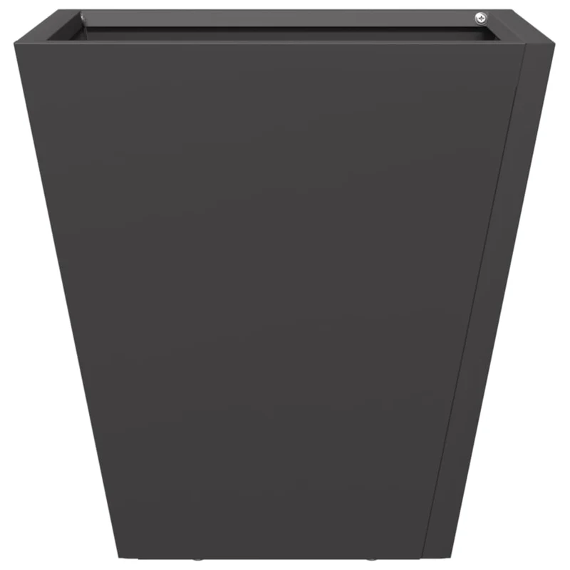 Jardinera Hexagonal Acero Negra 30x30x30 Cm