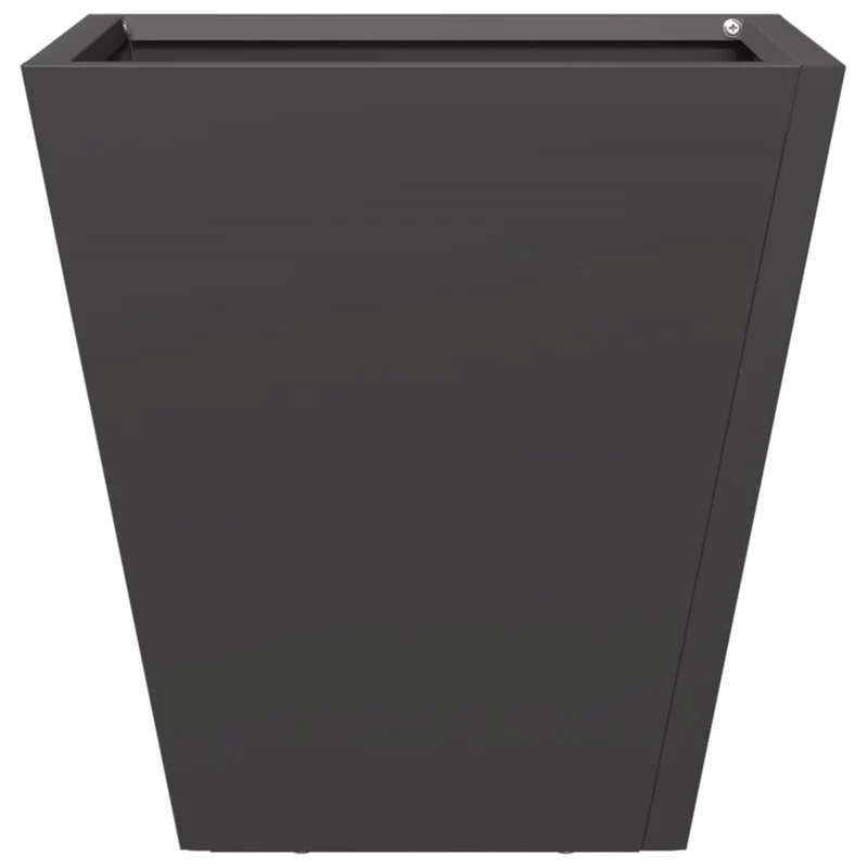 Jardinera Hexagonal Acero Negra 30x30x30 Cm