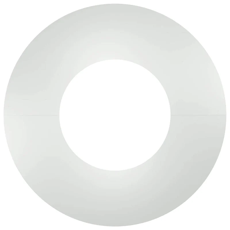 Adecuado Para Anillo De Árbol Plano Plateado Ø30 / 60 Cm