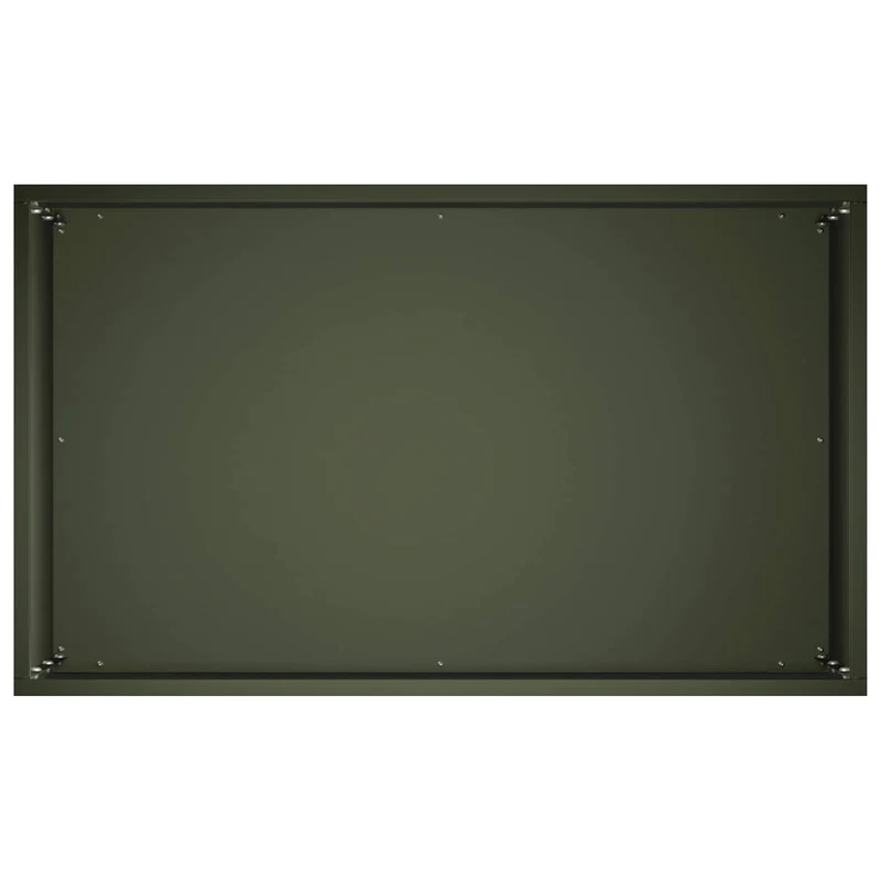 Macetero De Jardín 2 Uds. Verde Oliva 50 X 30 X 40 Cm