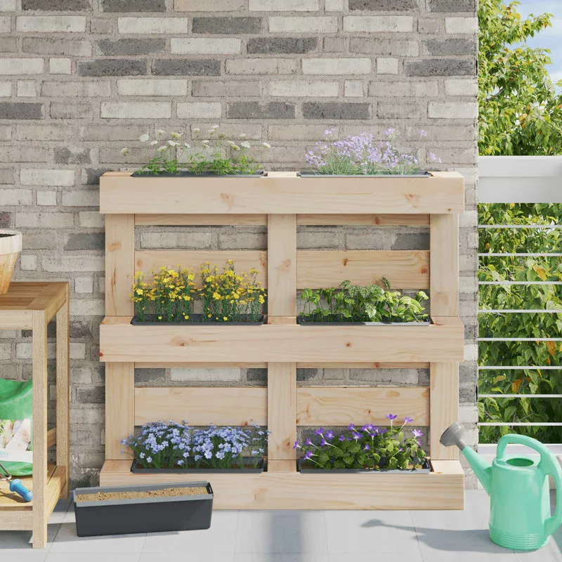 Cajas De Flores Para Palets Euro 24 Uds. Gris Polipropileno