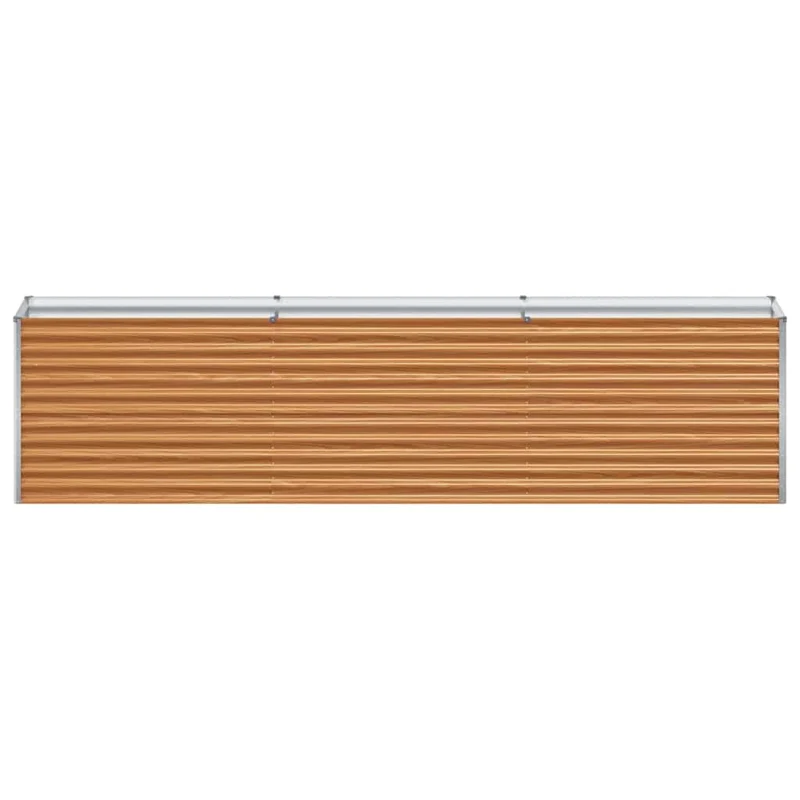 Arriate Elevado Marrón Claro 290 X 50 X 68 Cm Acero Galvanizado