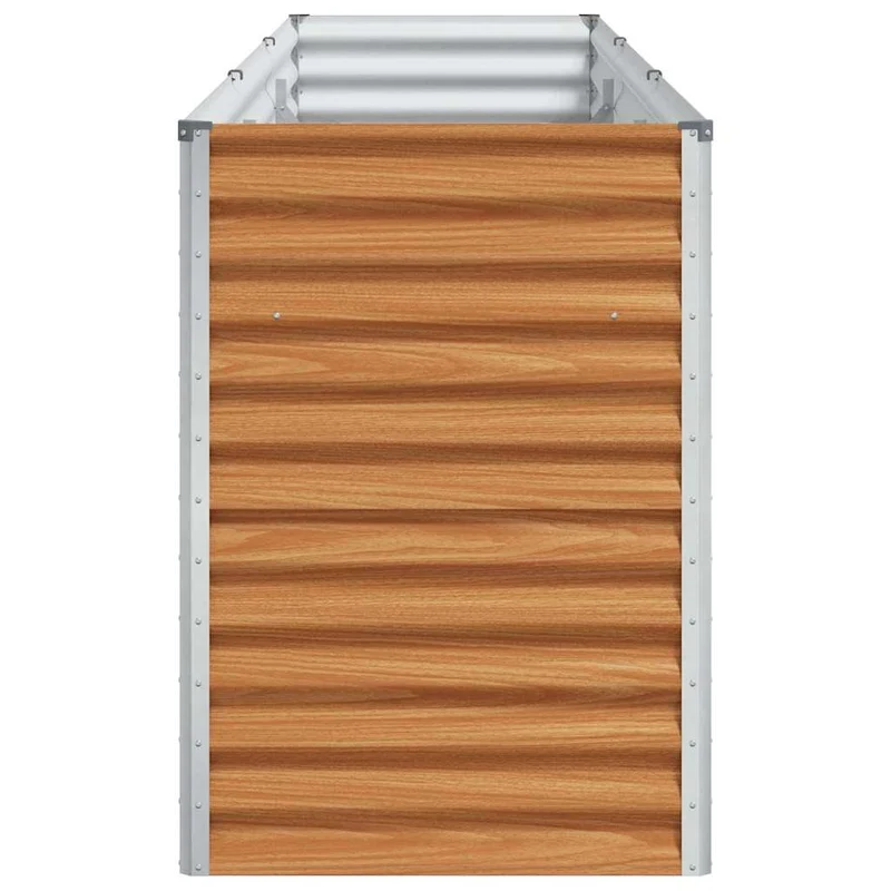 Arriate Elevado Marrón Claro 290 X 50 X 68 Cm Acero Galvanizado