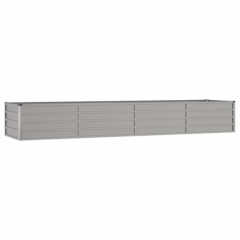 Arriate Oxidado De Acero Corten 320x80x45 Cm