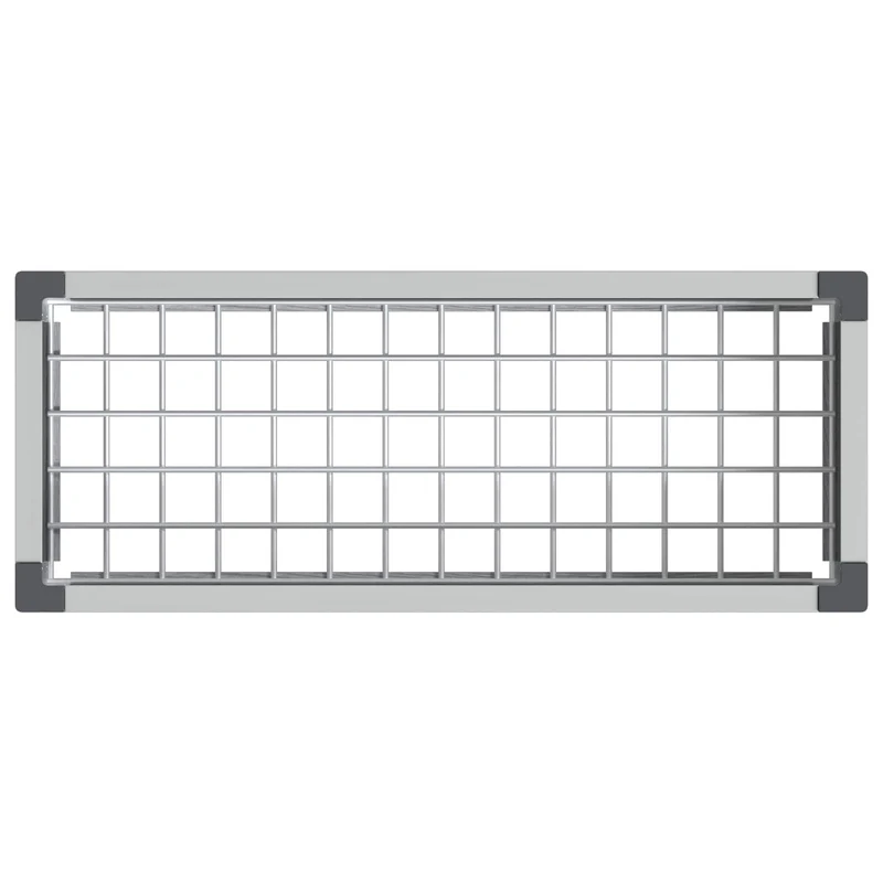 Arriate Elevado Gris 75 X 30 X 22 Cm Wpc Y Aluminio