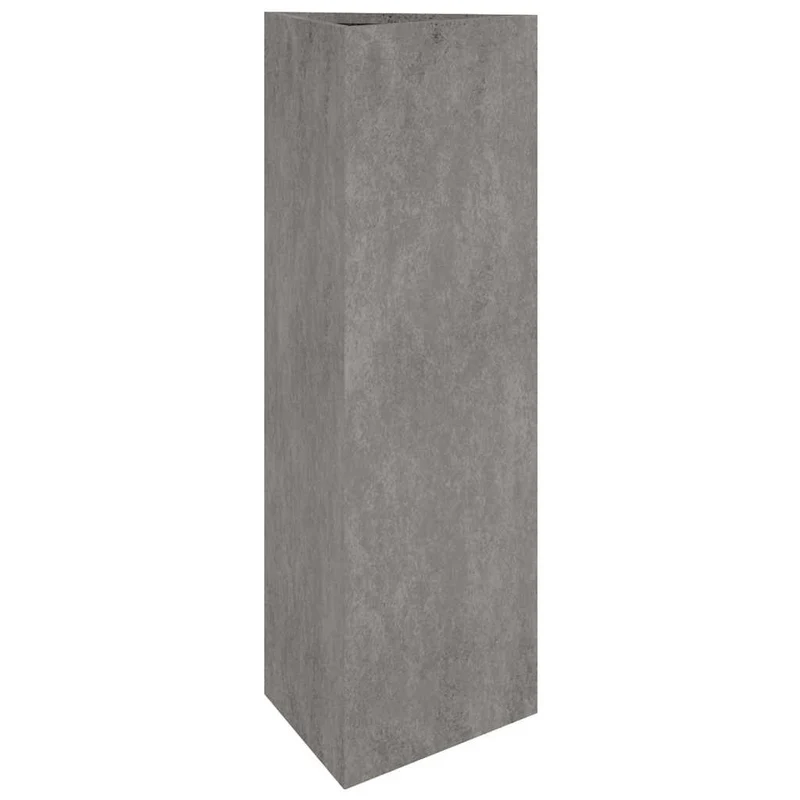 Jardinera De Acero Corten 30x26x75 Cm