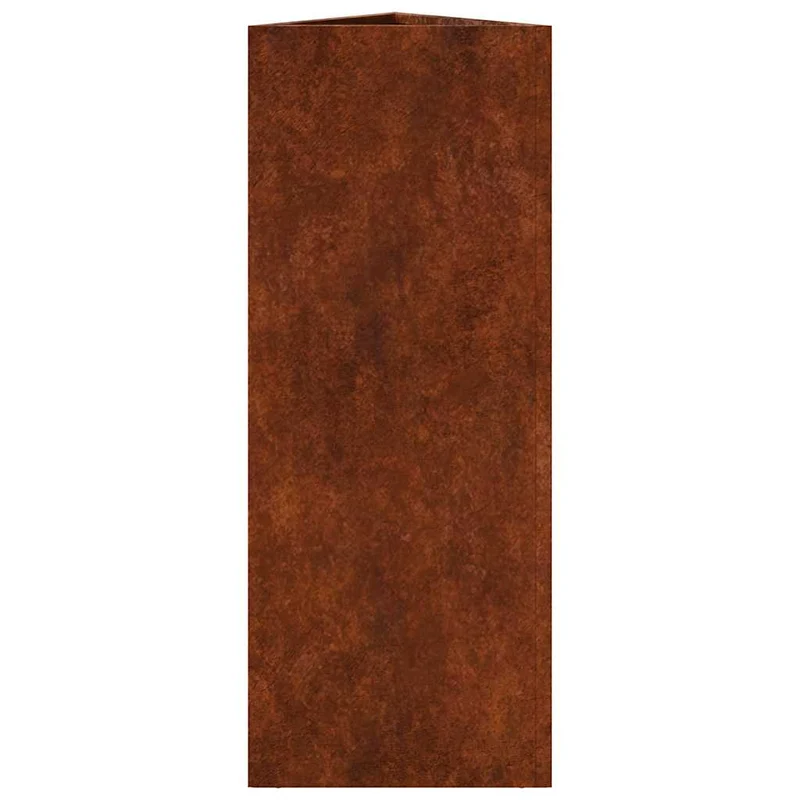 Jardinera De Acero Corten 30x26x75 Cm
