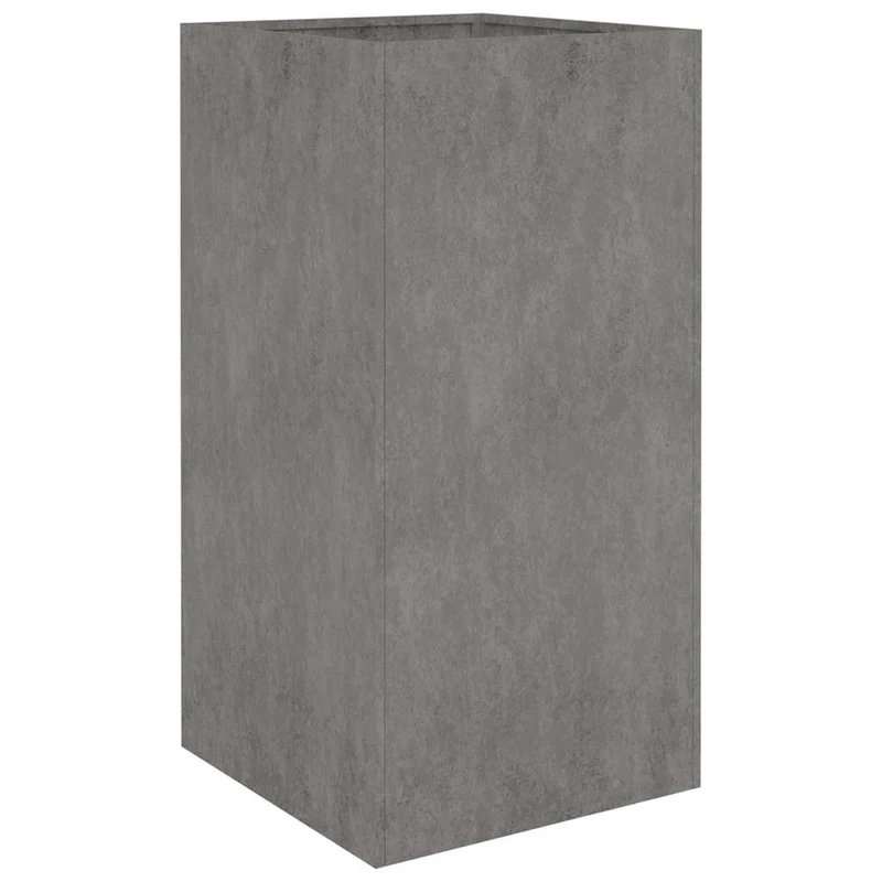 Jardinera De Acero Corten 40x40x80 Cm