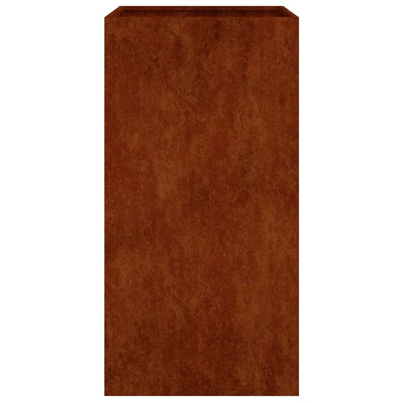Jardinera De Acero Corten 40x40x80 Cm