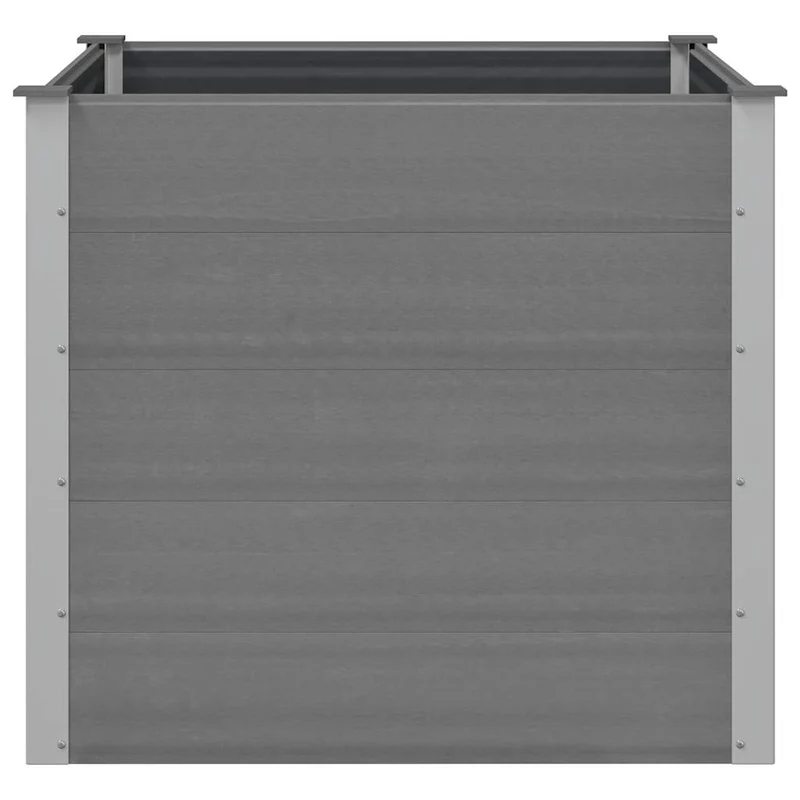 Arriate De Wpc Gris 100x100x91 Cm