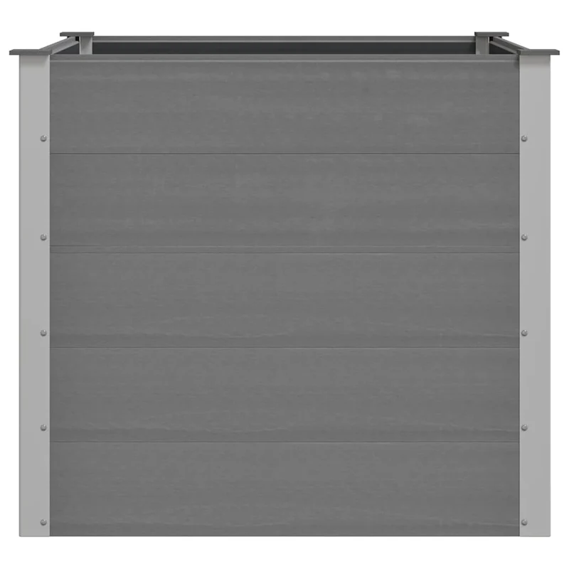Arriate De Wpc Gris 100x100x91 Cm