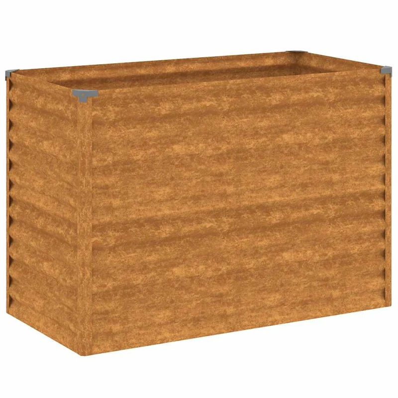 Jardinera Elevada 100x50x69 Cm Acero Corten